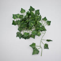 Guirnalda de plantas de hoja de hiedra Artificial verde, guirnalda de luces de vid, follaje falso, flores para el hogar, cocina, jardín, oficina, boda, decoración de pared - details 2