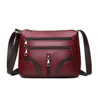 Bolso de hombro de cuero PU para mujer, bandolera versátil, Retro, Simple, informal, regalo para madre de mediana edad - details 14