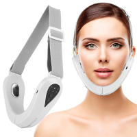 Masajeador Facial EMS, cinturón de elevación de línea en V, luz roja y azul, adelgazante de vibración Dispositivo de masaje, reafirmante, Reduce la papada - details 1