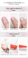 NAILWIND-Juego de manicura para extensión de uñas, herramienta de Arte de uñas postizas a presión, pegamento para uñas de cubierta semicompleta, puntas acrílicas - details 22