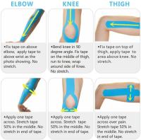 5M x 3,8 CM cinta de kinesiología, cinta deportiva elástica, cinta adhesiva de fisioterapia, cinta muscular, para deporte - details 3