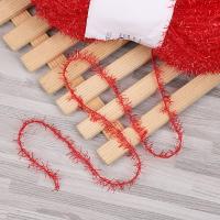 Lana de seda de vidrio de 100g, hilo de ganchillo para tejer a mano, hilo práctico para tejer a mano, manualidades, muñeca, suéter, sombrero, bolsa - details 2