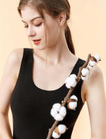 Chaleco deportivo para mujer Tops térmicos de lana cálidos de invierno - details 8