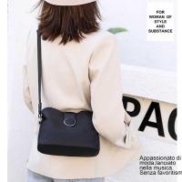 Bolso de hombro de nailon Simple para mujer, bolsa de mensajero impermeable, bolso de compras, bolso de viaje, Bolso pequeño ligero, bolso de ocio - details 4