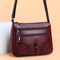Bolso de hombro de cuero PU para mujer, bandolera versátil, Retro, Simple, informal, regalo para madre de mediana edad - details 10