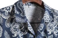 Camisa floral holgada y holgada informal para vacaciones en la playa de Hawaii - details 30