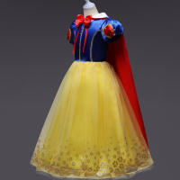 Girls Snow White Dress Kids Princess Dress Up Costumes Toddler Snow White And Huntsman Fancy Clothing Christmas Party Outfits - details 4