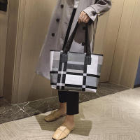 Bolso de hombro de cuero PU de gran capacidad para mujer, Bolsa de compras informal, a la moda, de lujo - details 9