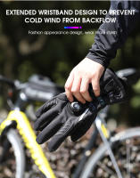 WEST BIKING-Guantes Térmicos de invierno para ciclismo, manoplas reflectantes para pantalla táctil, resistentes al agua, para ciclismo, moto y esquí - details 11