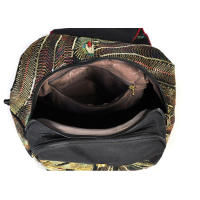 Mochila de lentejuelas de gran capacidad para mujer, bolso de lujo con bordado de pavo real, informal, de viaje - details 19