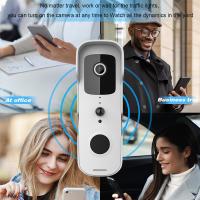 Mini timbre de seguridad con WiFi, 1080P, cámara de vídeo inalámbrica inteligente, intercomunicador de protección - details 6