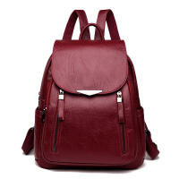 Mochila antirrobo de cuero suave para mujer, bolsos escolares de gran capacidad, bolsos de viaje, diseñador de lujo, moda - details 12