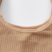 Top de Deportiva de Algodón para Mujer Sexy Lencería de Color Sólido Cómoda Ropa Exterior - details 9