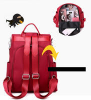 Mochila con bordado de moda para mujer, bolsa de viaje Oxford impermeable de gran capacidad, mochila multifunción para ordenador portátil - details 23