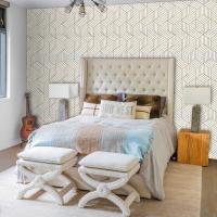 5mHome Decoration Geometric Hexagon Wallpaper Peel And Stick Wallpapers Removable Self Adhesive Stickers Vinyl Paper For Bedroom - details 1