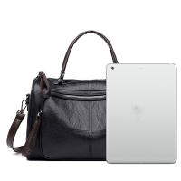 Bolso de mano de cuero PU suave para mujer, bolso cruzado de gran capacidad, bolso de viaje de negocios, bolso de mano Vintage, invierno, nuevo - details 17