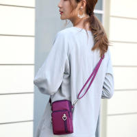 Bolsos Pequeños de Alta Calidad para Mujeres Multifuncionales Impermeables de Nylon Bolsa de Hombro para Teléfono Móvil Deporte Bolsa de Mensajero - details 10