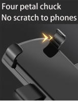 Soporte de teléfono 3 en 1 para coche, espejo retrovisor de salpicadero para teléfono móvil, navegación GPS, soporte de teléfono automático ajustable para iPhone 13 - details 4