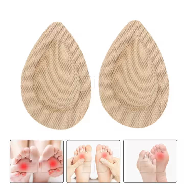 EiD-almohadillas de soporte de arco de algodón para talón plano, plantillas ortopédicas para aliviar el dolor, Corrector ortopédico, almohadillas para zapatos - 1
