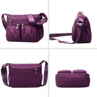 Bolso de hombro de nailon Oxford para mujer, bandolera de gran capacidad, impermeable, ligero, informal - details 19