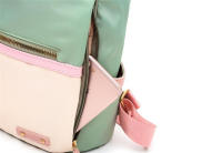 Mochila escolar de tela Oxford para mujer, bolso de hombro de Color caramelo, mochila de viaje para niña adolescente y niño - details 18