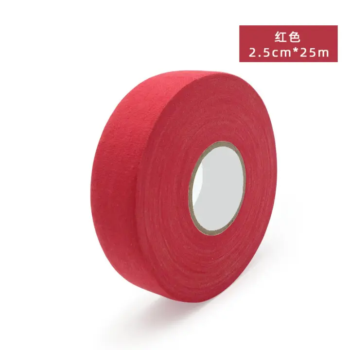 Cinta Palo de Hockey, Cinta Protectora de Palo de Lacrosse para Campo de Hielo, 1 Pulgada de Ancho, 27 Yardas de Largo - 1