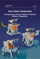 STEM Solar Robot Kit juguetes Space Dog energía Solar artilugios tecnológicos Ciencia Educativa conjunto científico regalos para niños - details 9