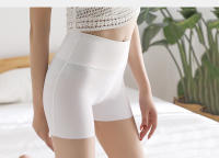 High Waist Women Safety Shorts Pants Seamless Nylon Panties Seamless Emptied Boyshorts Boxers Girls Body Slimming Underwear - details 16