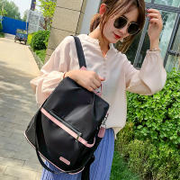 Mochila Oxford informal para mujer, bolso escolar de nailon impermeable, de alta calidad, a la moda, de viaje - details 5
