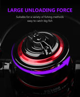 Carrete de Pesca DEUKIO Drag Max 12KG Carretes de Metal Ideal para Accesorios de Pesca - details 7