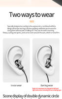 VAORLO 4D Dual Drive Hifi Heavy Bass Music Wired Earphones Stereo In-Ear 3.5MM AUX With Mic Earbuds Sports Music Gaming Headsets - details 12
