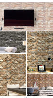 38*35cm Self-adhesive 3D Brick Wallpaper PE Foam Wall Panels Stickers Waterproof Wallpaper Home Decoration - details 5