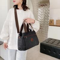 Bolso de mano informal de lona para mujer, bandolera de hombro de gran capacidad, de diseñador, para compras - details 11