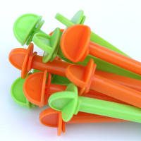 Soporte para percha para jaula de pájaros, plataforma de jaula para periquitos canarios, pinzón de plástico para pájaros, Color aleatorio, 2 uds. - details 3