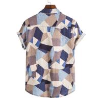 Camisa floral holgada y holgada informal para vacaciones en la playa de Hawaii - details 8
