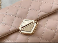 Bolso de Hombro de Diamante en Red para Mujeres Bolso Cruzado de Cuero PU con Cadena de Lujo Bolso de Mensajero Bolso de Mano y Cartera - details 11