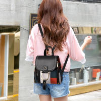 Mochila de cuero PU de alta calidad para mujeres bolso escolar multiusos para adolescentes bolso de hombro chaleco bolso de mano mochila cruzada - details 7