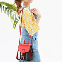 Mochila de cuero PU de alta calidad para mujeres bolso escolar multiusos para adolescentes bolso de hombro chaleco bolso de mano mochila cruzada - details 10