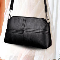Bolso de hombro Vintage de cuero PU para mujer, bandolera pequeña de empalme, diseño de lujo, bolso de viaje para compras - details 8