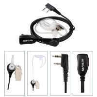 Retevis Walkie Talkie Headset Air Tube PTT Headphone 2 Pin Earphones for Kenwood Baofeng UV 5R RB618 RT622 - details 7
