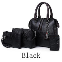 Bolso de mano de lujo de color sólido para mujer, bolsos de diseñador vintage, de cuatro piezas bolso de hombro, Cartera de mensajero - details 6