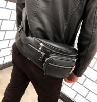 Bolso de mensajero informal para mujer, riñonera cruzada de cuero PU, a la moda - details 5