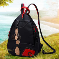 Mochila elegante de punto para mujer, mochila de viaje ligera, impermeable, multifunción, de alta calidad, 2023 - details 6