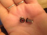 2 uds ensanchador expansor oreja 1,6-10mm joyería piercing del cuerpo punk Acero inoxidable flare carne túnel oído tapones túnel - details 12