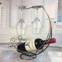 Estante de Metal creativo para vino, soporte colgante para copas de vino, soporte para Bar, soporte de exhibición, decoración, accesorios de cocina - details 6