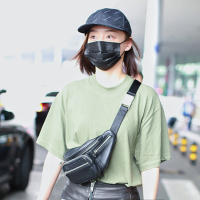 Bolso de mensajero informal para mujer, riñonera cruzada de cuero PU, a la moda - details 2