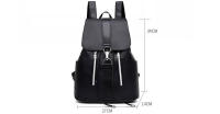 Mochila de estilo Preppy para mujer, bolso de moda para chicas adolescentes, mochila de nailon de nuevo diseño, resistente al agua, cupón y disco - details 13