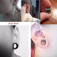 2 uds ensanchador expansor oreja 1,6-10mm joyería piercing del cuerpo punk Acero inoxidable flare carne túnel oído tapones túnel - details 13