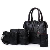 Bolso de mano de lujo de color sólido para mujer, bolsos de diseñador vintage, de cuatro piezas bolso de hombro, Cartera de mensajero - details 16