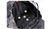 Mochila de estilo Preppy para mujer, bolso de moda para chicas adolescentes, mochila de nailon de nuevo diseño, resistente al agua, cupón y disco - details 18